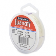 Beadalon filo infilaperle elastico diametro 1.0mm 25 metri trasparente