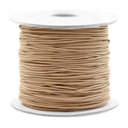 Filo elastico colorato 0,8 mm talpa marrone
