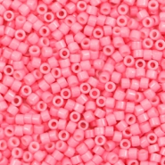 Perline Miyuki Delica 11/0 Duracoat opaque dyed carnation pink DB-2117