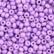 Rocailles Miyuki 8/0 Duracoat opaque columbine purple 8-4488
