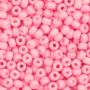 Rocailles Miyuki 8/0 Duracoat opaque light carnation pink 8-4466
