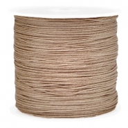 Coda di topo 0,8 mm marrone chiaro