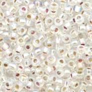 Rocailles Miyuki 8/0 Silverlined AB crystal 8 - 1001