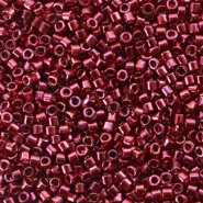 Perline Miyuki Delica 11/0 Gold luster wine red DB-116