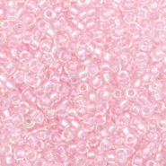 Rocailles Miyuki 11/0 Fancy lined soft pink 11-3639