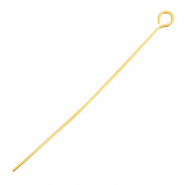 Componenti in acciaio inossidabile chiodino a occhiello 50mm oro