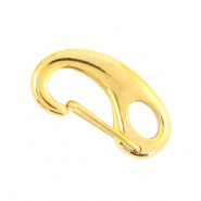 Componenti in acciaio inossidabile chiusura moschettone 16 mm oro