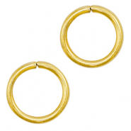 Componenti in acciaio inossidabile anellino apribile 11mm oro
