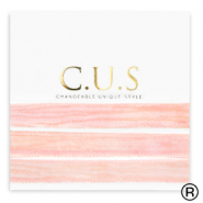 C.U.S&reg; nastro di gioielli immerso in color rosa fiore