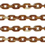 Catena in acrilico 15mm marrone