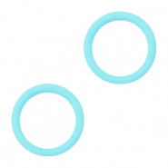 Anello elastico blu chiaro