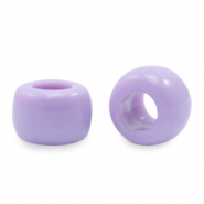 Perline in acrilico rondelle 9mm viola
