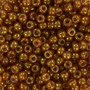 Rocailles Miyuki 8/0 Ceylon translucent spice brown 8-2372
