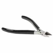 Beadsmith pinza a taglio laterale nero-argento