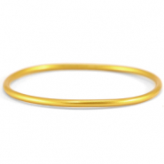 Braccialetti tempio buddista 3mm taglia L oro aspen