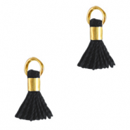 Nappine 0.7cm oro-nero