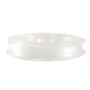 Filo infilaperle elastico 1.0mm trasparente