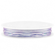 Coda di topo intrecciato 1mm viola lilla metallico