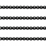 Catena a rol&ograve; 3mm nero