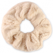 Elastici per capelli pelosi rosa pelle di pesco
