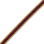 Nastro porto rosso-oro
