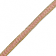 Nastro rosa vintage-oro