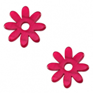 Pendenti Polaris Lucido fiore rosa vivo