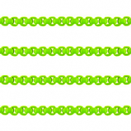Catena a rol&ograve; 3mm verde neon