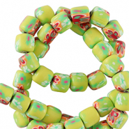 Perline di polimero 6mm verde lime