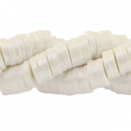 Perline Katsuki 6mm bianco-effeto perlato