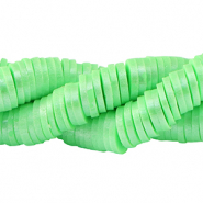 Perline Katsuki 4mm verde cenere-effeto perlato