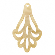 Pendenti in resina beige sabbia