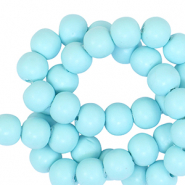 Perline di polimero 6mm blu chiaro
