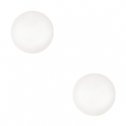 Cabochon "Pietra di nascita" Aprile Polaris Elements 4 mm soft SS16 shiny bianco