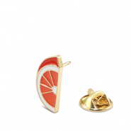 Pins arancia arancio-bianco-rosso-oro