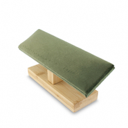 Espositore per bigiotteria per bracciali natural-verde oliva