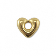 Componenti in acciaio inossidabile cuore oro