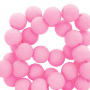 Perline in acrilico 4 mm rosa