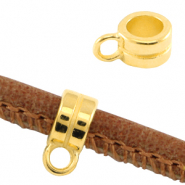 Anello di metallo DQ &Oslash;3.8mm con 1 anellino oro (privo di nichel)