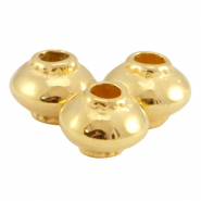 Perline di metallo DQ a cono oro (privo di nichel)