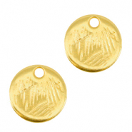 Ciondoli di metallo DQ 9mm oro (privo di nichel)
