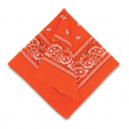 Bandana arancione caldo