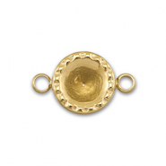 BY31&reg; Distanziatore in acciaio inossidabile con castone per SS29 chaton oro