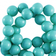 Perline in acrilico 8 mm lucido verde acqua