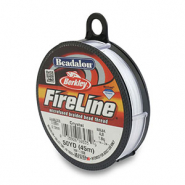 Beadalon filo infilaperle Fireline 0.13mm nero