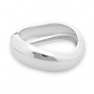Bracciali metallici argento