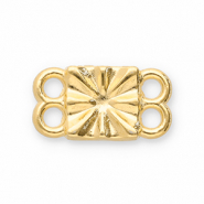 Ciondoli di metallo DQ distanziatore oro (privo di nichel)
