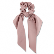 Elastici per capelli con fiocco rosa vintage