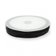 Filo infilaperle elastico 0.8mm nero