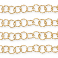 Componenti in alluminio catena oro